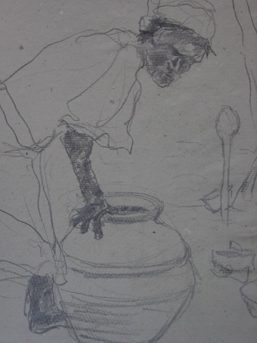 
Bleistift, Burkina Faso, 1995,
15 x 21